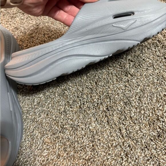 Hoka One One Gray Slide Sandals main image 8